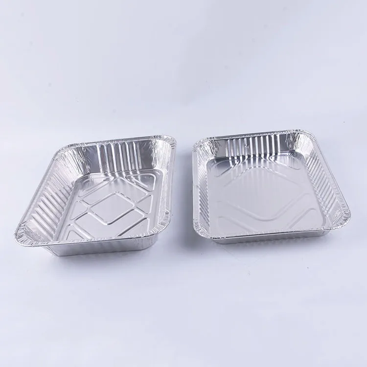 Heavy Duty Half Size Shallow Large Steam Table Aluminum Foil Pans Shallow/medium/deep Lasagna Pan Trays