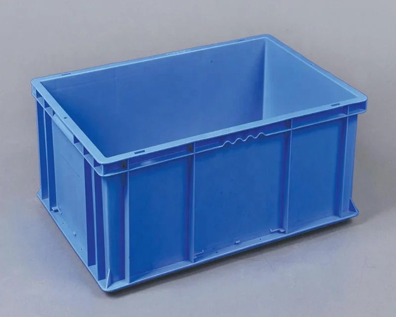 Hot sale Heavy Duty Stackable Container Storage pallet box & Bins Turnover box vega fruit eggs plastic crate