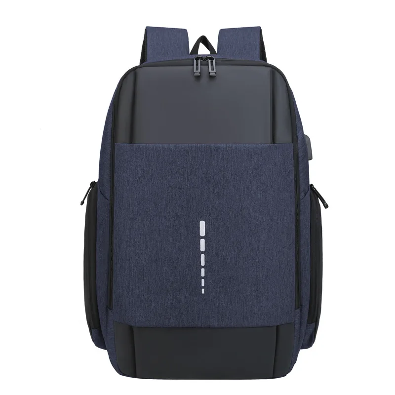 Smart USB Charging Laptop Backpack for Men Waterproof Oxford Business Notebook Travel Computer Bag Work and Study Accessory