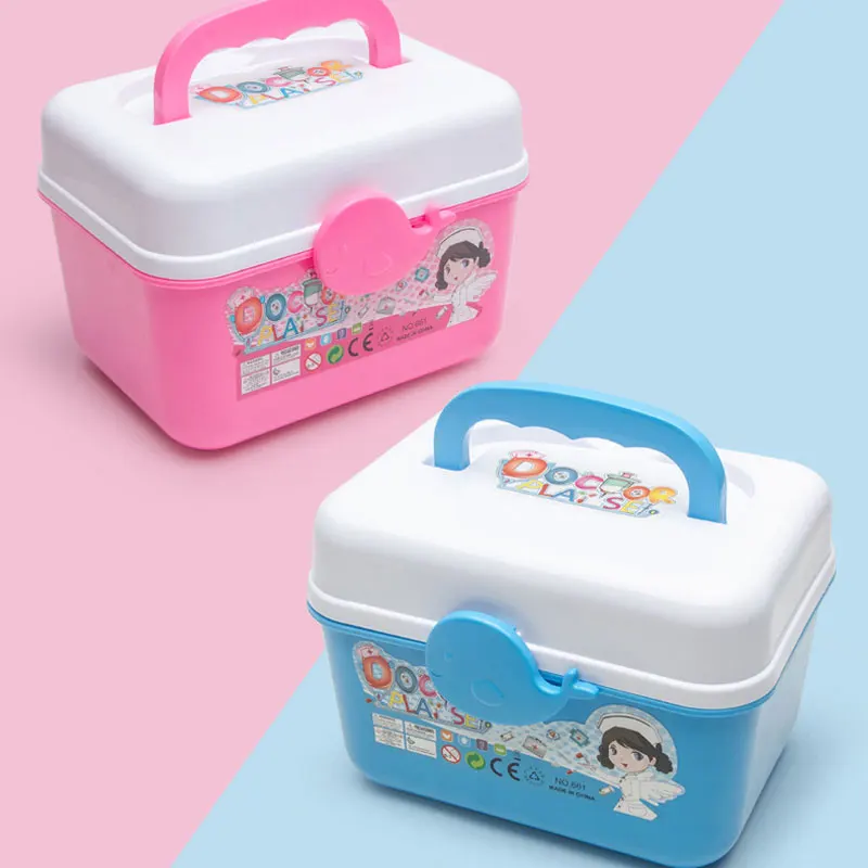 Popular OEM Kids Pretend Play & Preschool Set Plastic Multi Purpose Tools Doctor Pretend Play