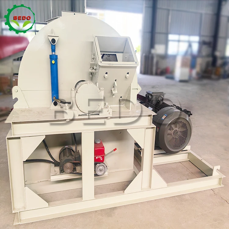 Diesel Engine Disk Wood Chipper Crusher Machine