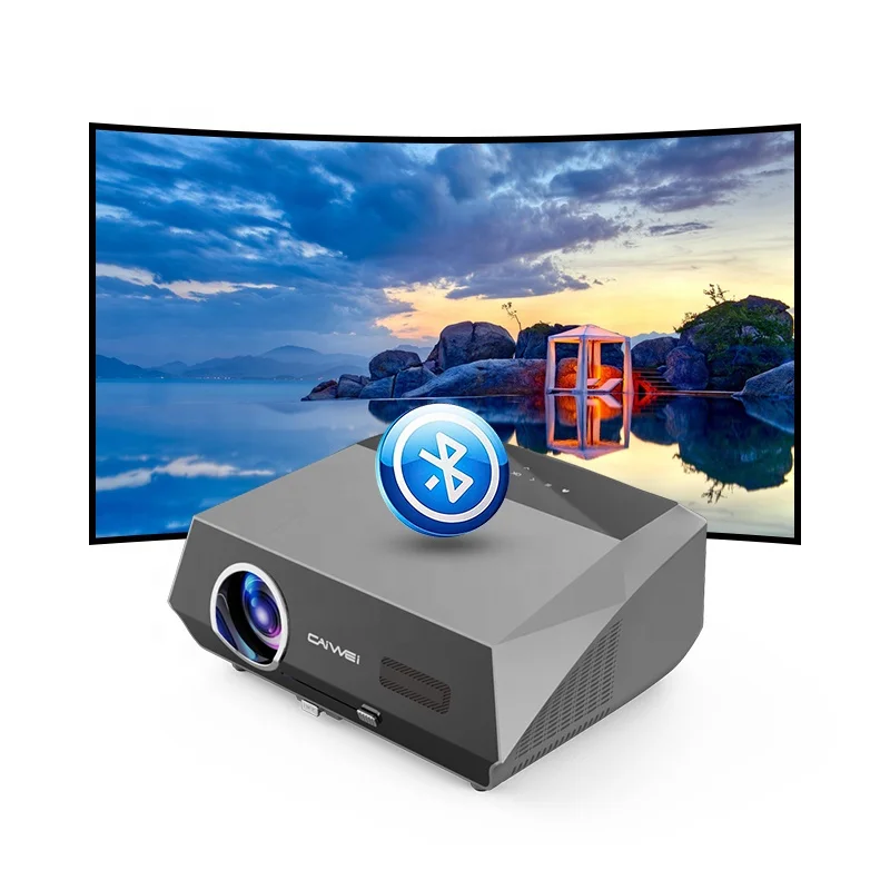Hot support 4k projector with wifi and bluetooth Digital Projector for Sale video beamer android 9.0 lcd Projector