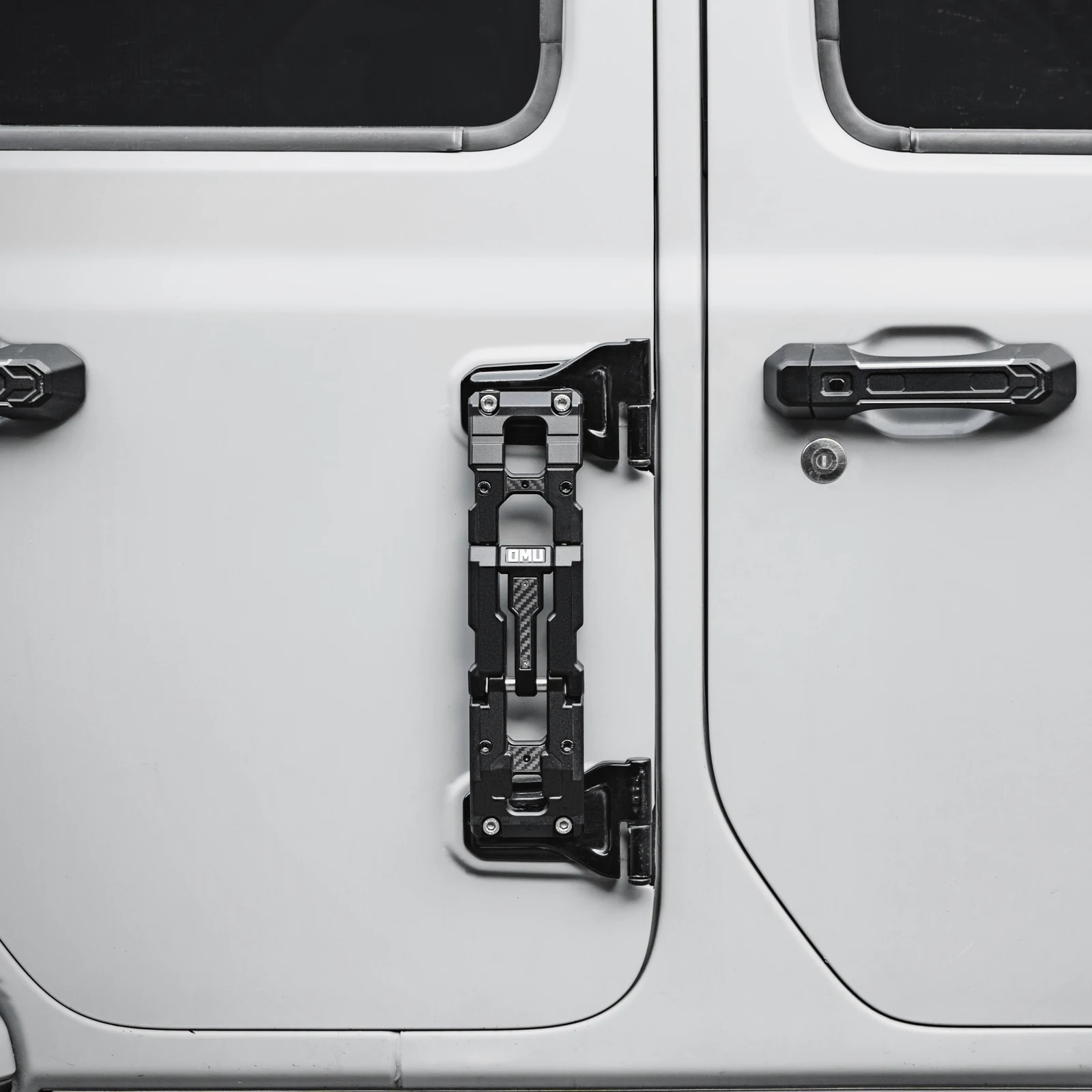 OMU Genesis series door step for Jeep Wrangler accessories offroad door folding door hinge for Jeep JK JL Gladiator