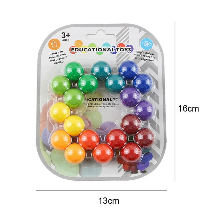 Intelligence Toys Magic Versatile Beads Decompression Magnetic Ball