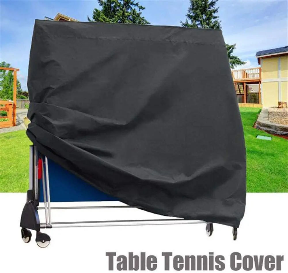 Новинка наружный водонепроницаемый легкий 210D полиэстер серебряное покрытие складной чехол для настольного тенниса