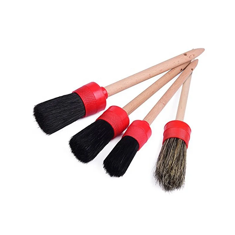 natural boar hair car cleaner detailing brush supplies interior cleaning equipment detail products