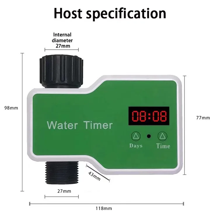 Smart Garden Electric Timer Pump Drip Irrigation Lawn Sprinkler Water Hose Timer