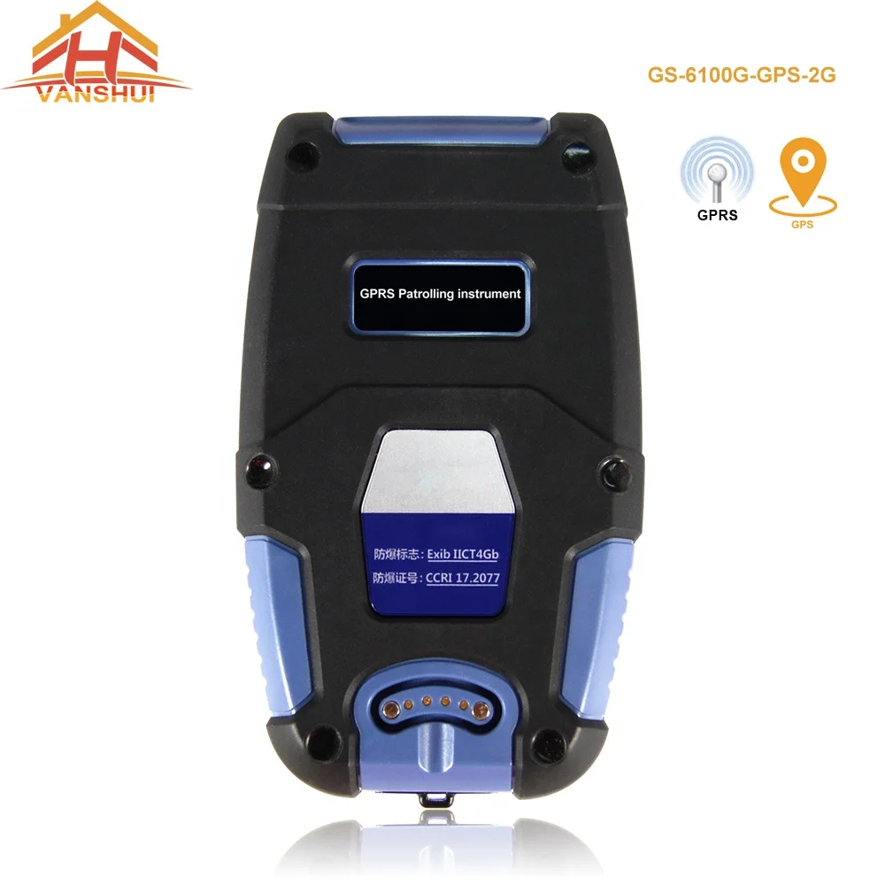 
Waterproof IP68 And GPS Function For RFID Guard Tour Patrol System with GPRS and USB Port (GS-6100G-GPS-2G) 