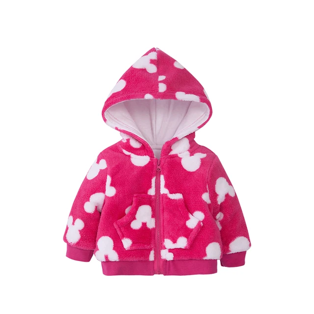 
Autumn and Winter FITBEAR Kids Fleece Sweatshirt Baby Girls Zipper Hoodie 