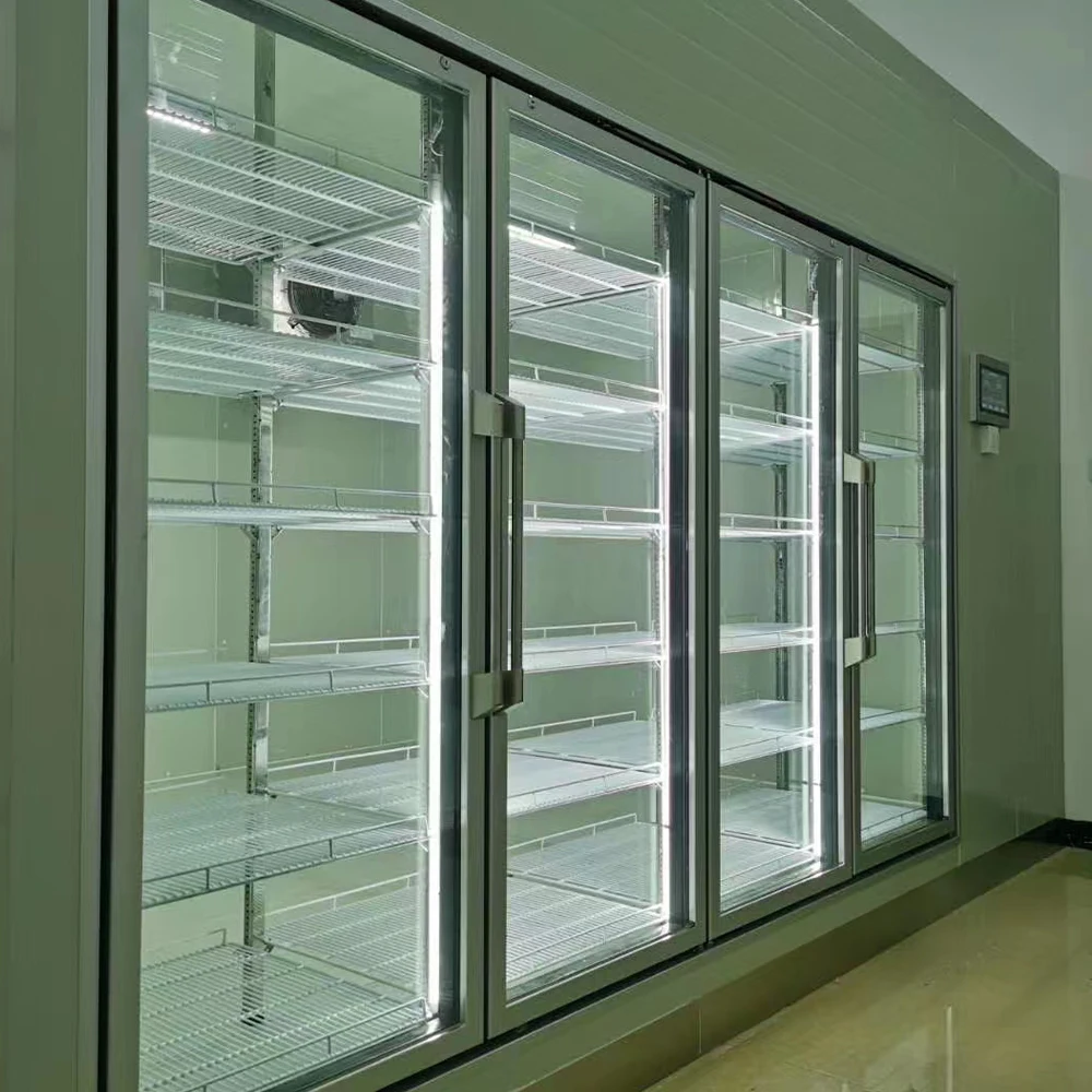 High Quality Commercial Display Walk-In Freezer Refrigerator Room Walk-In Cooler Chiller Room Cold Storage Room For Sale