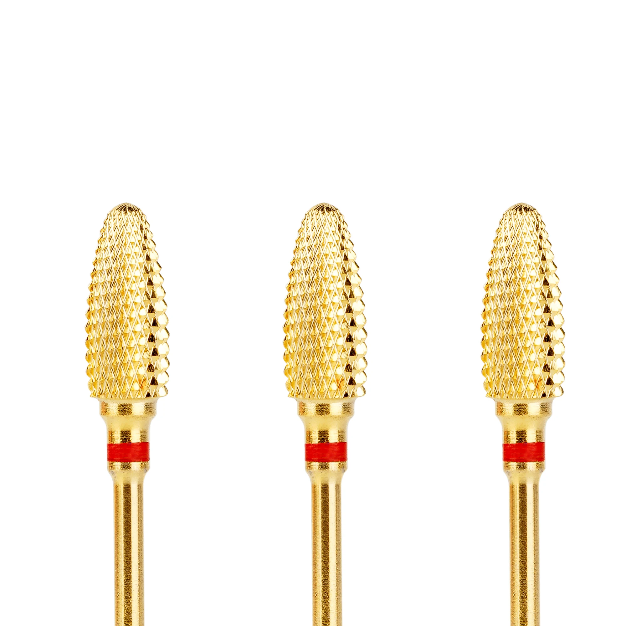 Large Corn Shape Head Tungsten Carbide Nail Drill Bits Beauty Nail Salon Manicure Drill Remove Nail Polish Hard Glue Drill Burr