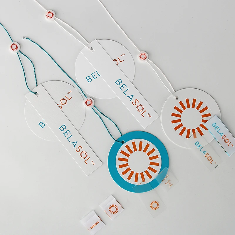 Sinicline factory cheap price custom garment brand label woven labels for clothing