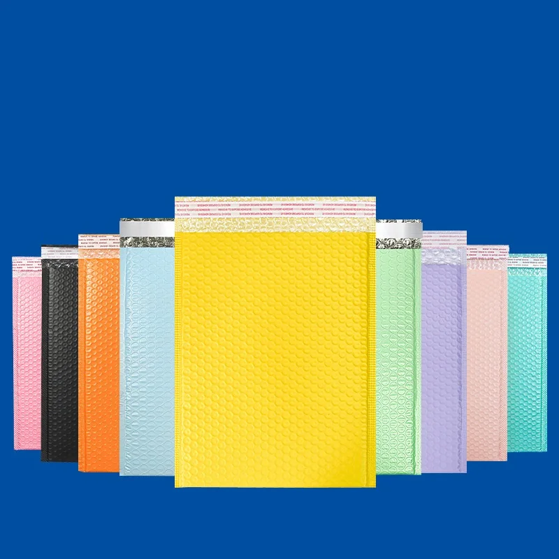 Wholesale Pink Bubble Mailer Bubble Envelope shipping packaging bag poly mailer Bubble Mailer With Logo custom