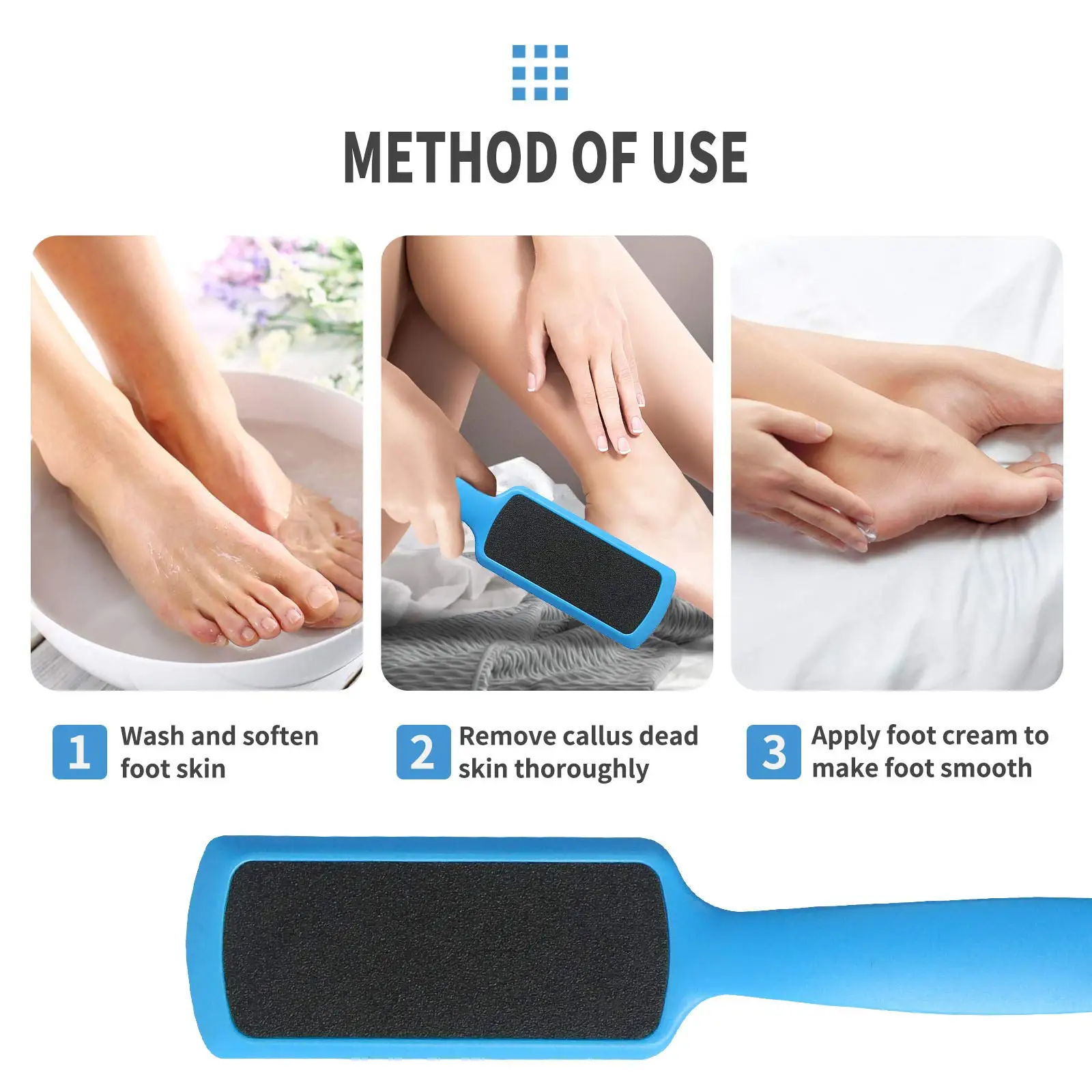 Professional Sanding Foot File Feet Callus Removal Tool Dual Side Sanding Foot File Wholesale