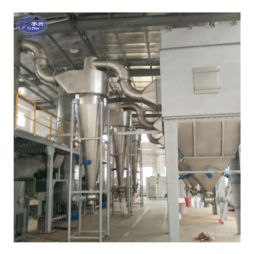 Factory Directly Sale SXG Series professional microcrystalline cellulose rotary spin flash dryer