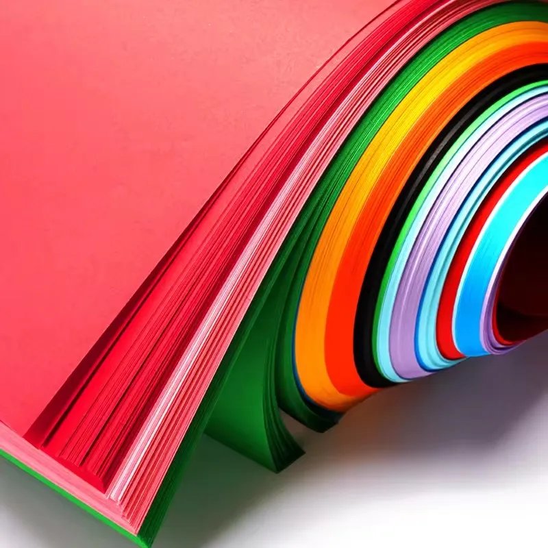 A4 size copy painting printing pastel colour paper 70 80 120 gsm for Children hand crafts