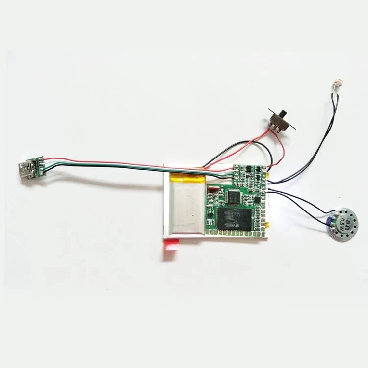  High quality business 2.4 inch screen lcd recording memory greeting card video brochure