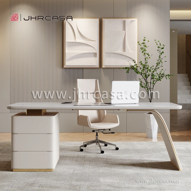 Factory price Ceo Boss Manager Office Working Desk Computer Table Executive Desk Medical Beauty Agency Consulting Desk