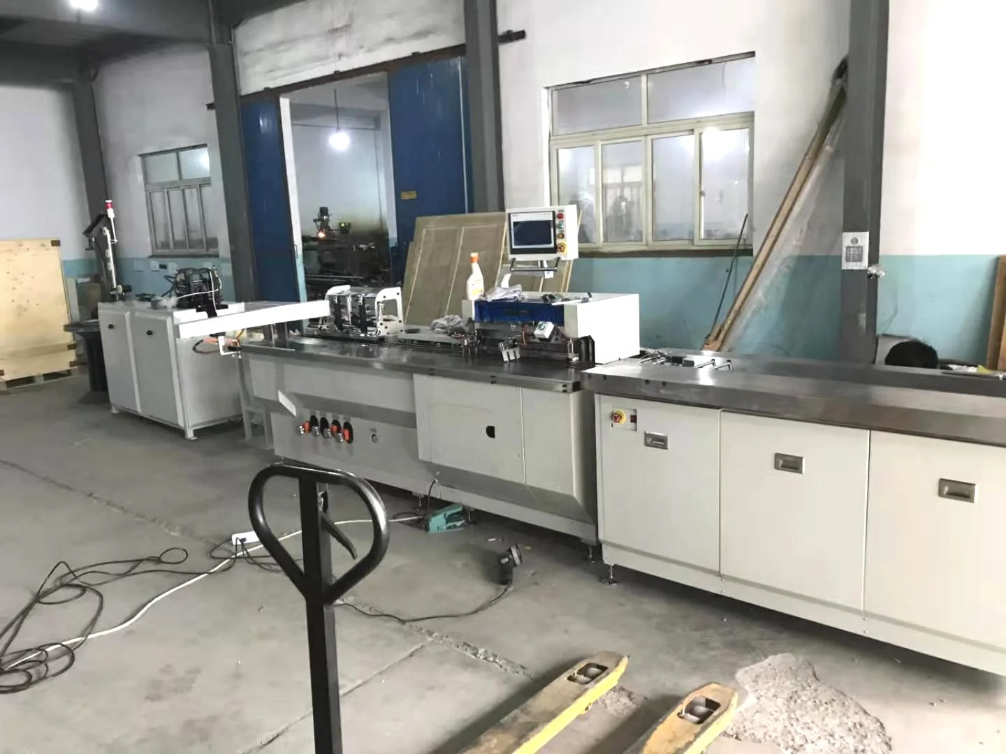 Wall Calendar Production Machine Online Paper Hole Punching and Binding Machine