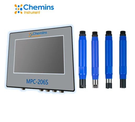 Iot Smart multiparametic online Water Quality monitory monitoring Sonde Sensor rs485 analyzer instruments controller