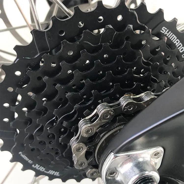 Custom Bafang mid Motor 48V 500W 1000W Men Ebike hidden Battery full suspensions Air shock 26 Inch fat Tire Electric Bicycle
