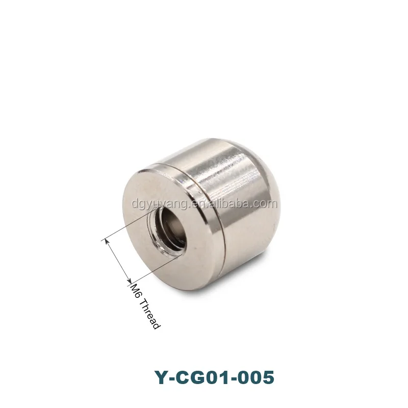 40mm Nickel-Plated Bottom Cable Exit Stainless Steel Lighting Suspension Kit System Brass Material Wire Gripper Cable Clips