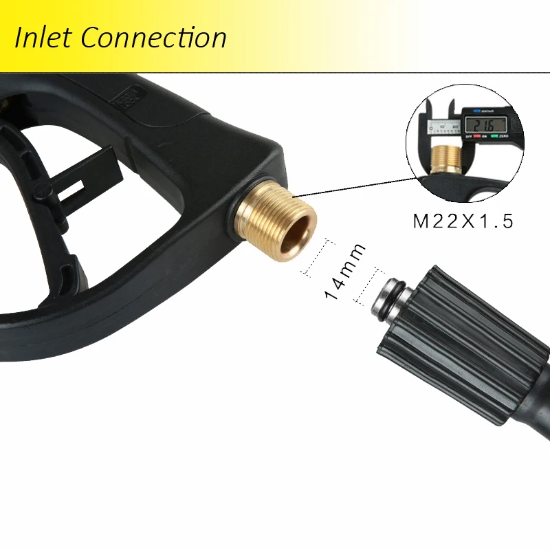 High Quality 4350 Psi Brass Stainless Steel Pvc Professional Water Spray Gun Price