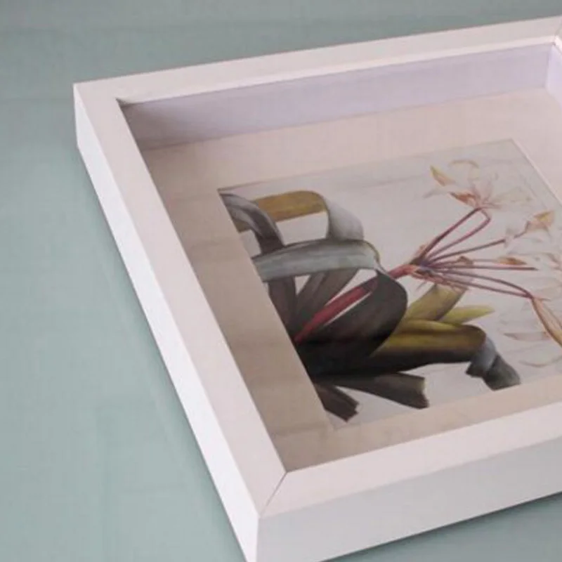 
High quality custom size 6x8 8x10 10X10 10x12 12x12 picture photo frame 3D Wood Shadow Box Frames Wholesale 