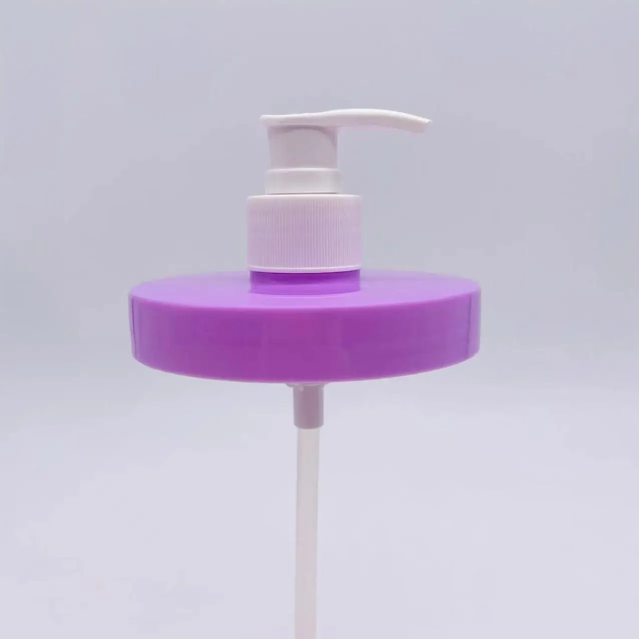 plastic packaging big mouth body lotion jar with pump 89mm neck size white lotion dispenser pump