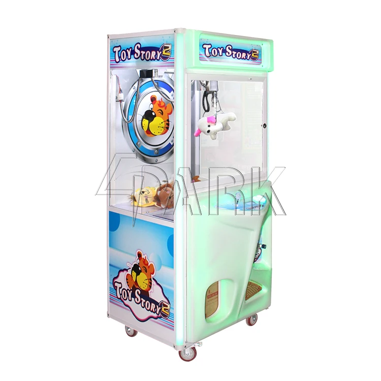 
Electronic coin operated PP Tiger 2 toy crane gift claw crane game machine for sale 