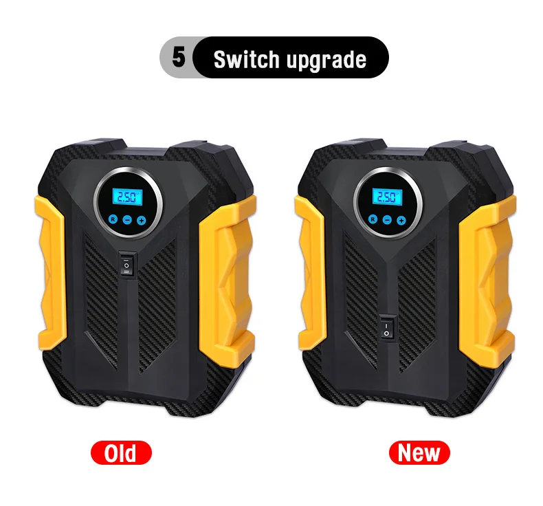 
Overseas Warehouse Car Tire Inflators Tyre Air Pump Compressor For Motorcycle 150PSI DC12V Portable Car Tire Inflators 