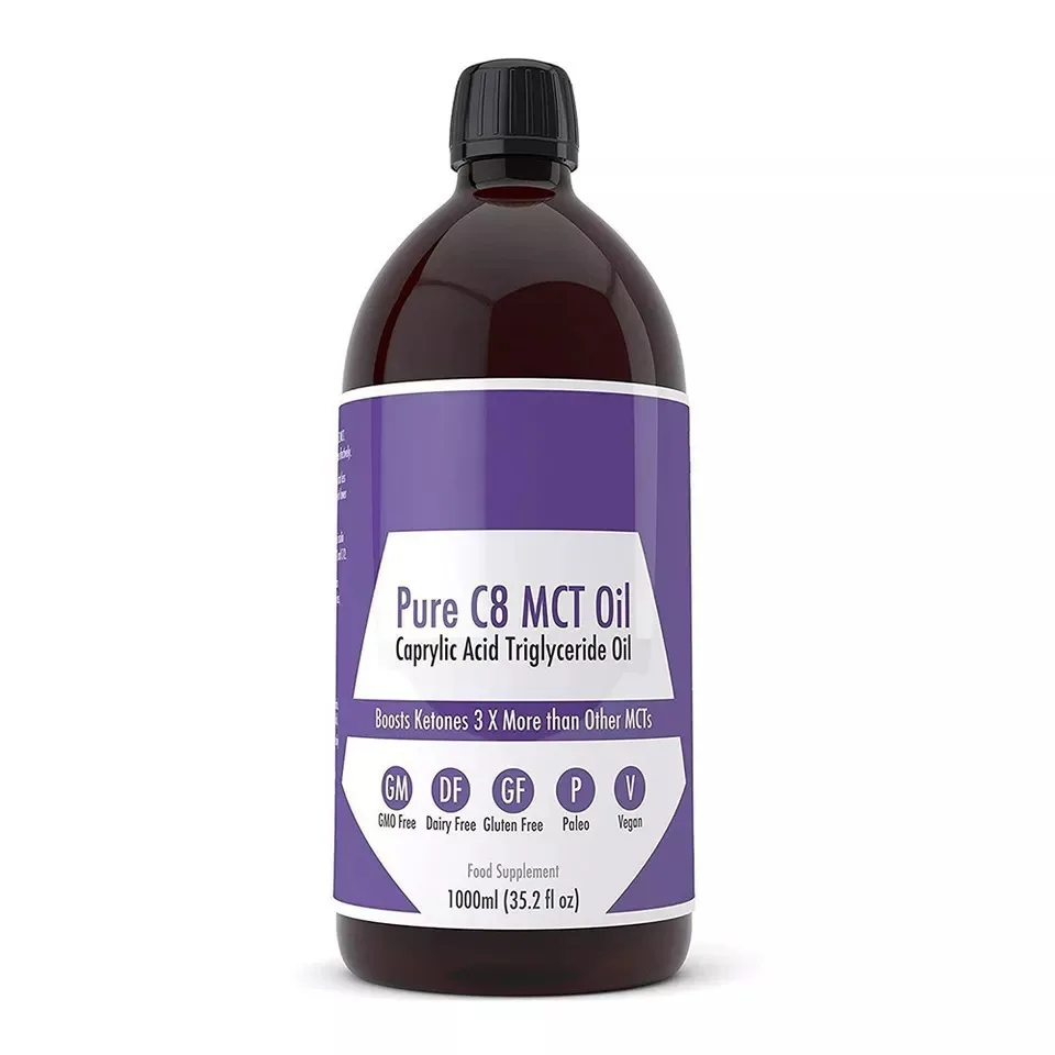 Private Label Base Support Energy Keto Mct Oil C8 Bulk Organic Liquid Food Grade Coconut Oil