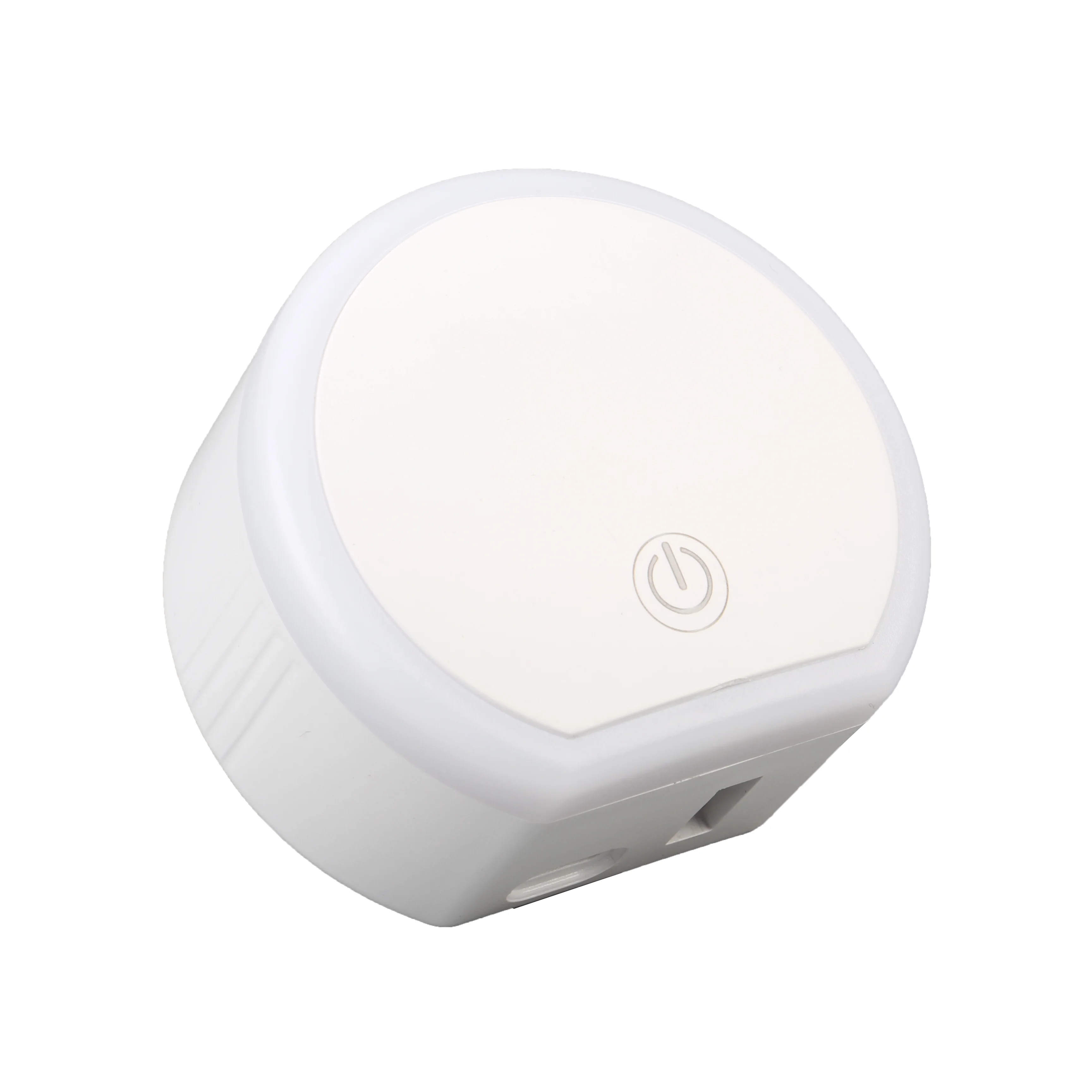 AC Outlet 5V 2.4A Dual USB Port Charger Bedroom Dimmable Touch Control Night Light EU US Plug In Night Light For Baby Use