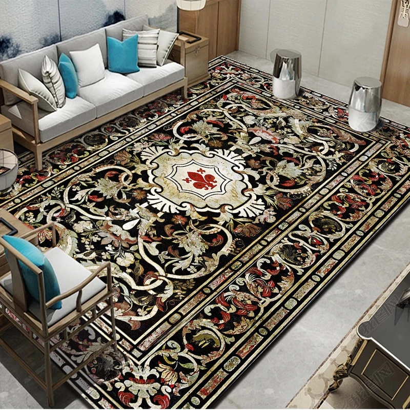 2022 Hot Sale Traditional Rugs 80*160cm 3D Design Classic Carpets For Living Room