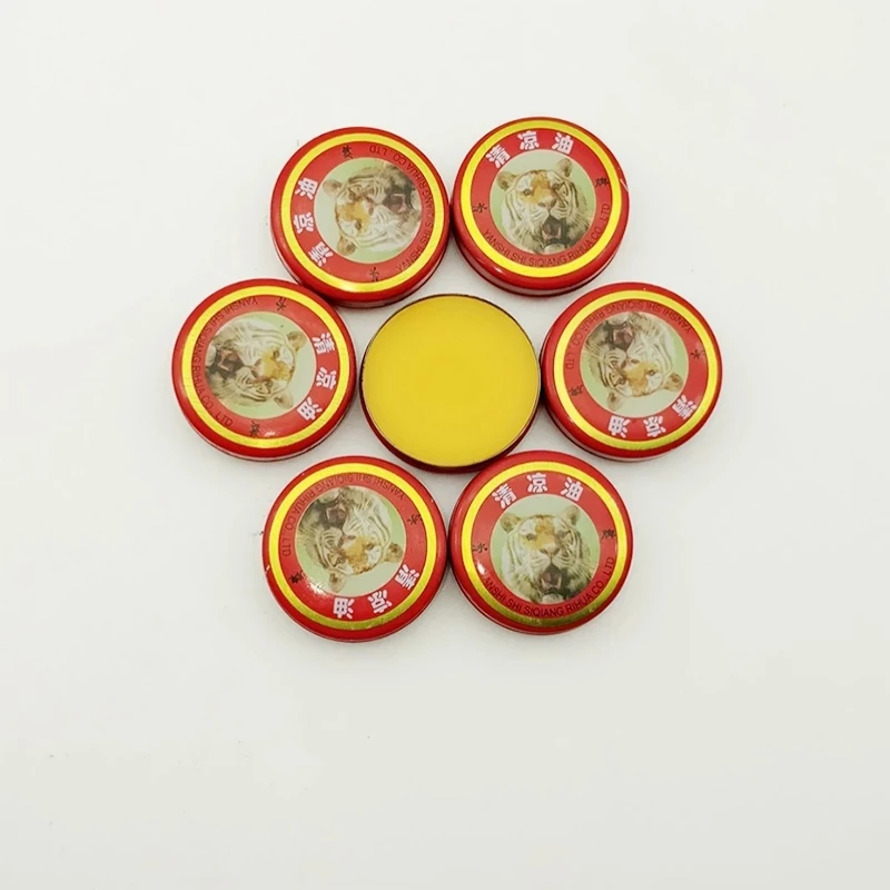 Natural Tiger Balm Essential Oil Cold Headache Dizziness Muscle Tiger Balm Ointment