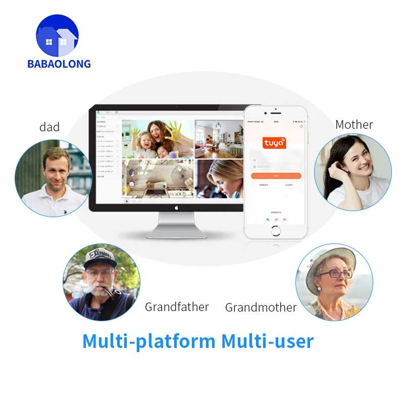 Motion detection tuya app  smart mini waterproof outdoor ip wifi security charger wireless operated battery powered camera