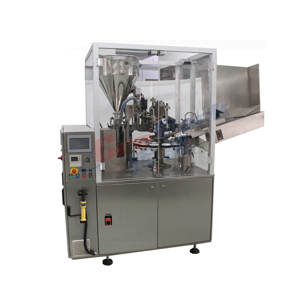 Automatic Tube Filling Sealing Packaging Machine For Cosmetics