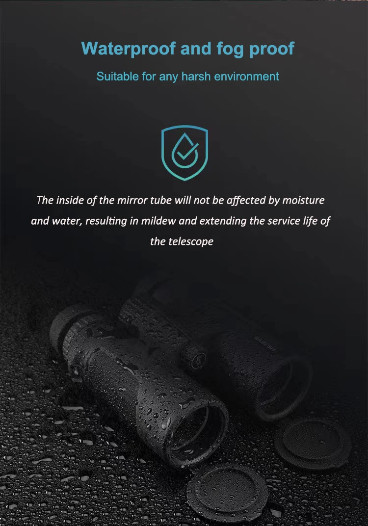 HD 10*42 Hunting Telescope Long Range Zoom Binoculars High Quality Adult Outdoor Waterproof Low Light Night Vision