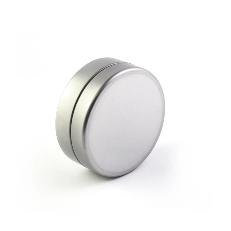 Custom Printing Tinplate Food Packaging Red Small Round Metal Box Candy Tin Can for Sweets