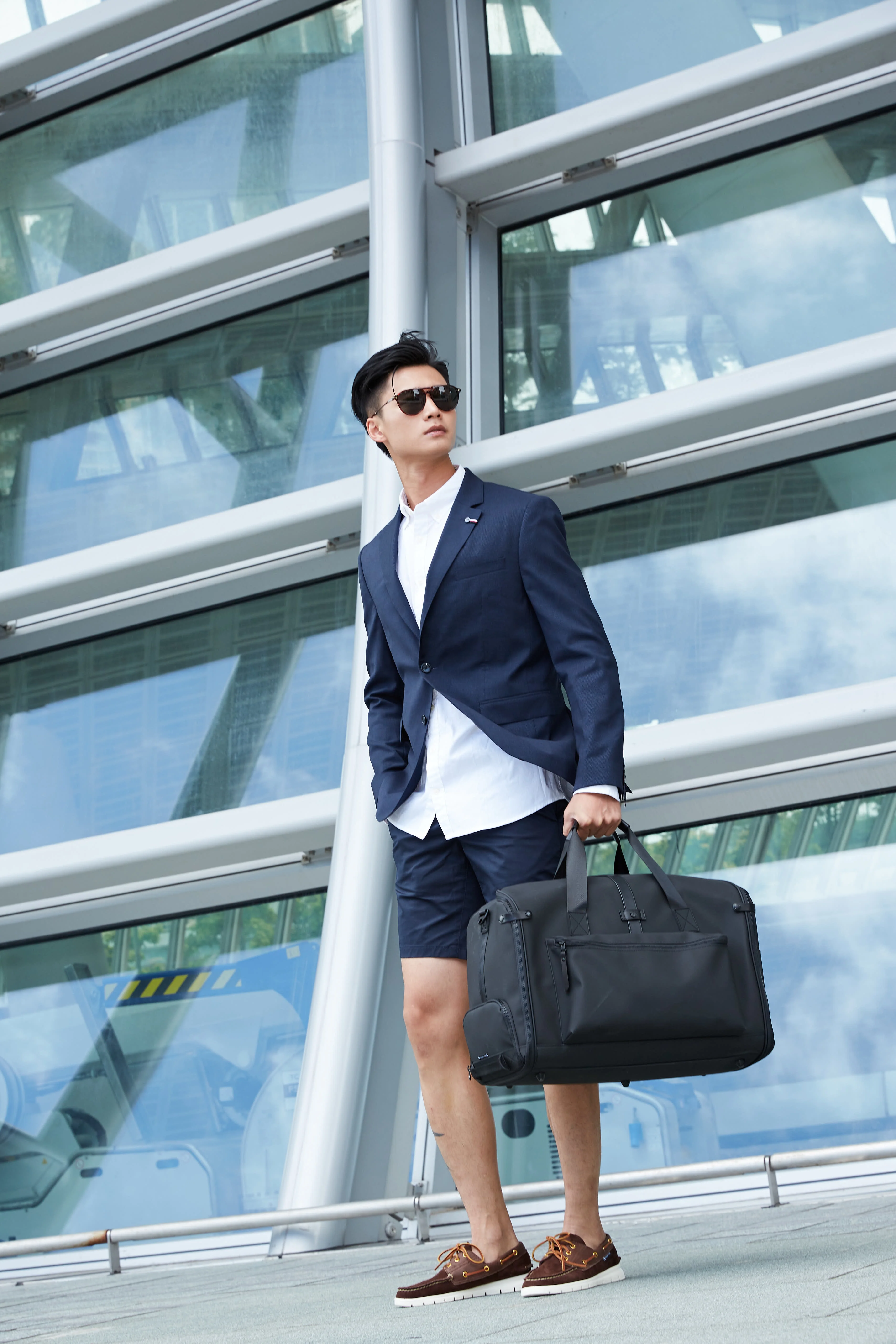 New Design Large Capacity Garment Bag Water Resistant Travel Foldable Duffle Bag For Hanging Clothes