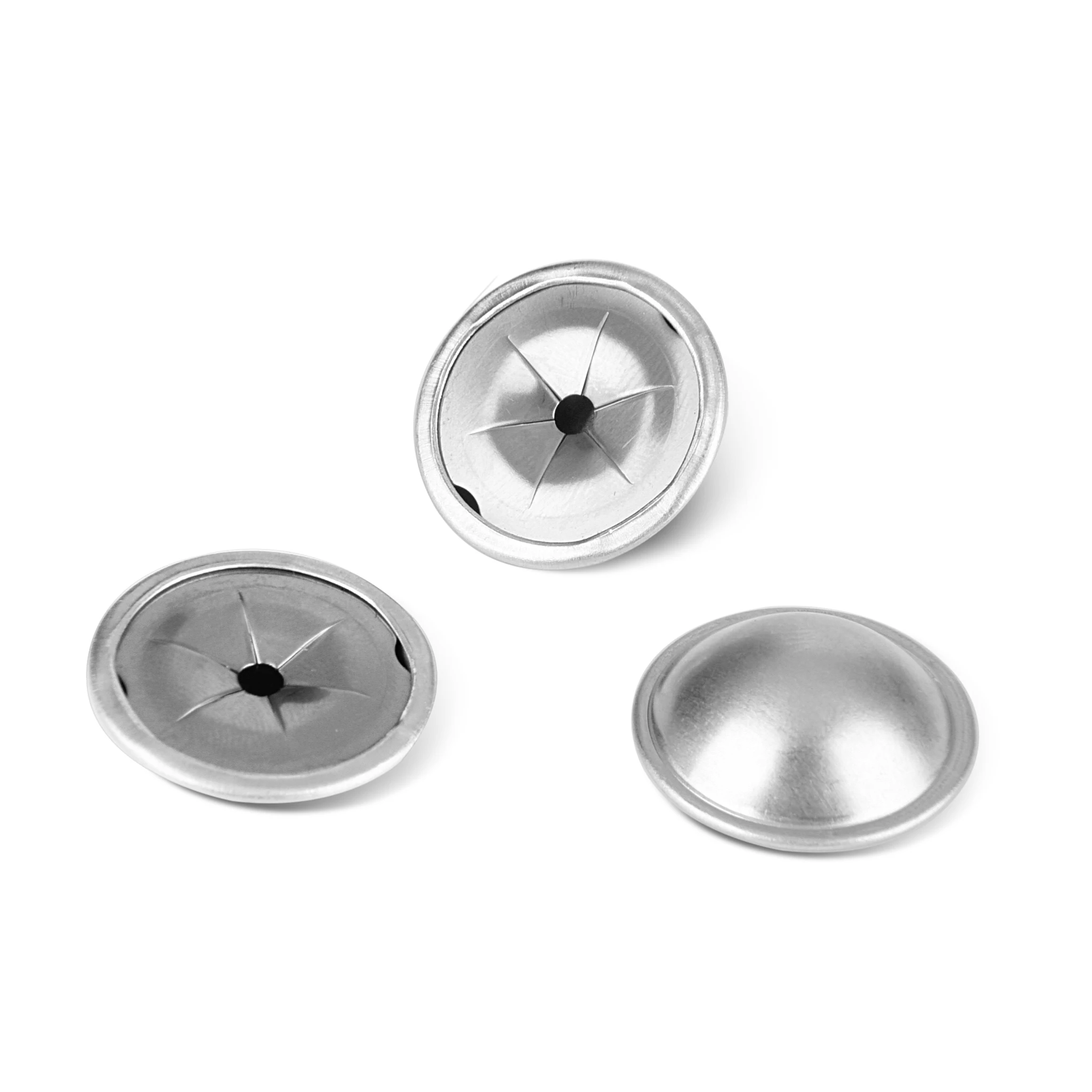Quickly customize or wholesale a variety of insulating nail cap locks round aluminum insulated aluminum cover