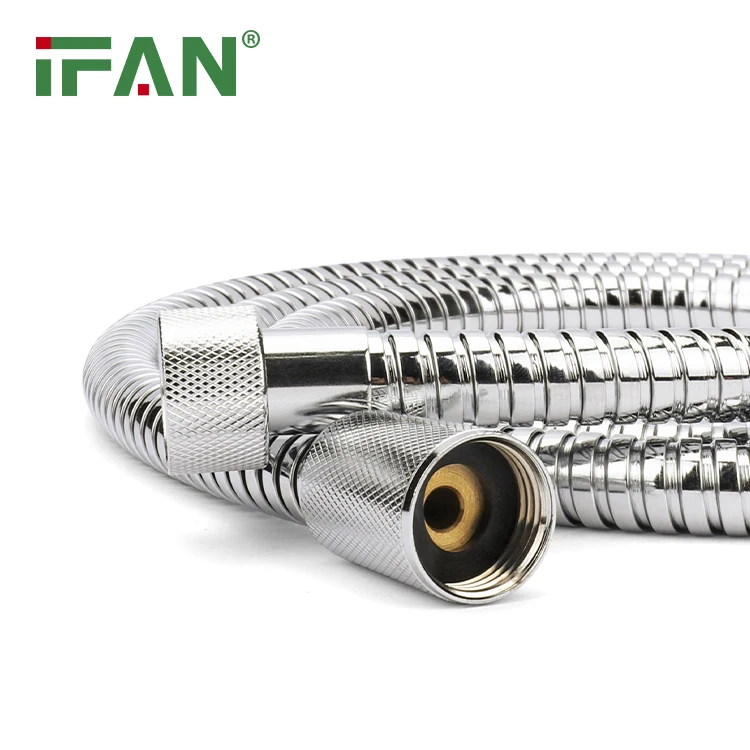 IFAN Hot Sale Flexible Hose Bathroom All Size Shower Hose Pipe Stainless Steel Plumbing Hose