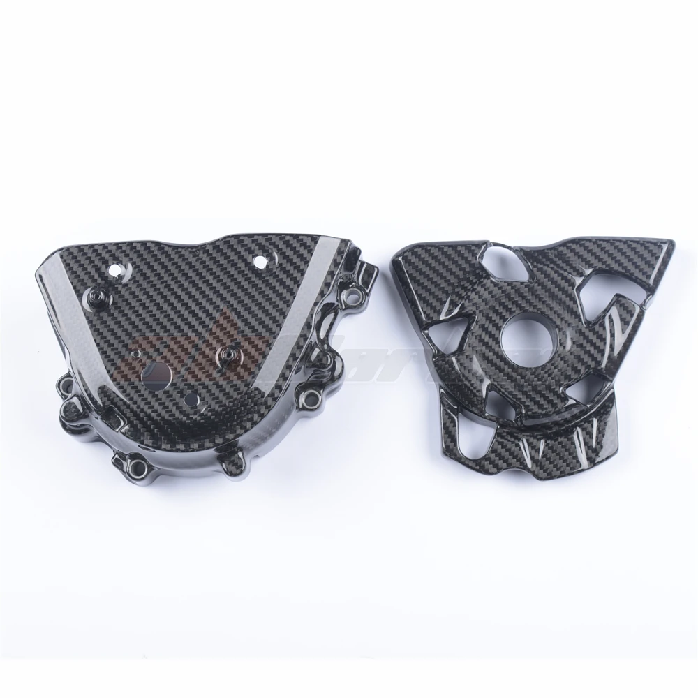 Motorcycle Sprocket Covers Cowl Farings Carbon Fiber Forged For Kawasaki Z1000 2014