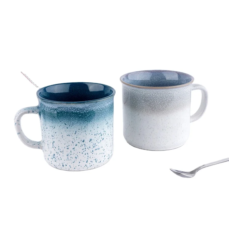 Nordic style ceramic cups mug microwave dishwasher safe cup protective mugs coffee mug