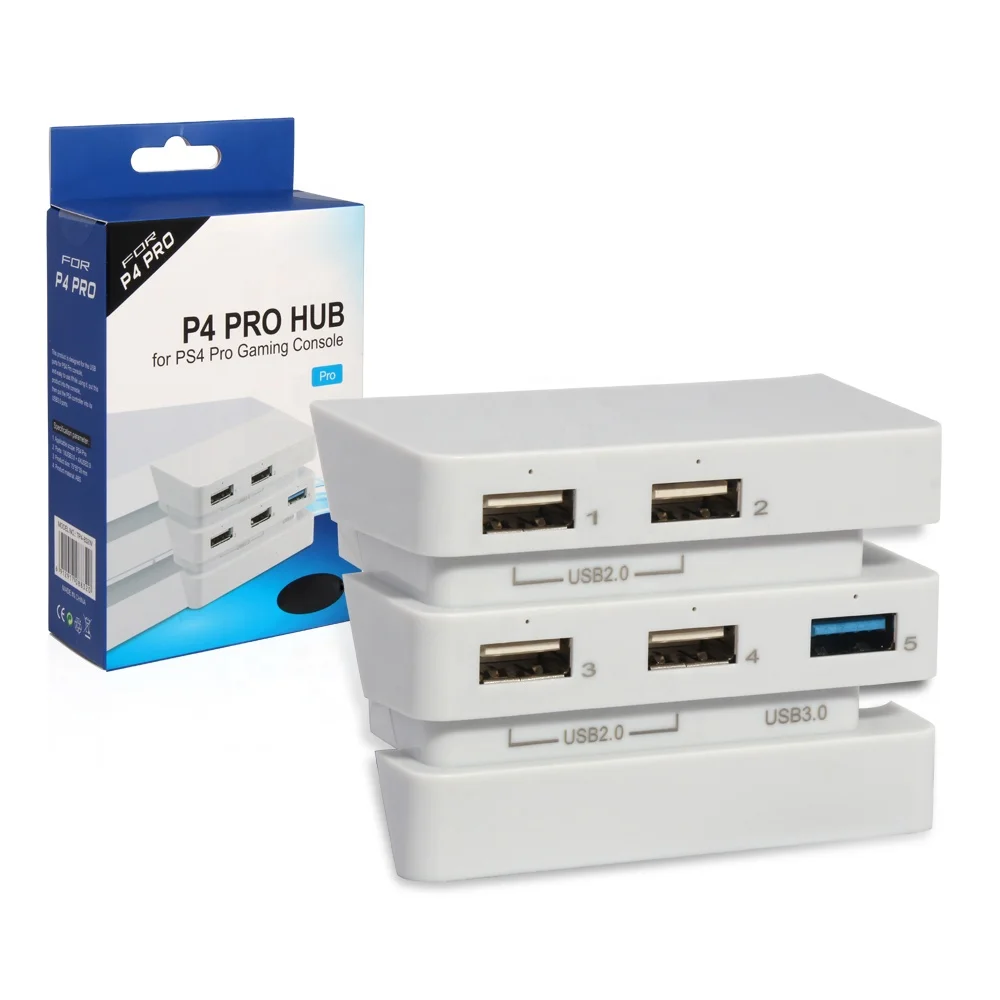 DOBE TP4-832W New Design USB Por Hub With Power Supply For PS4 Console