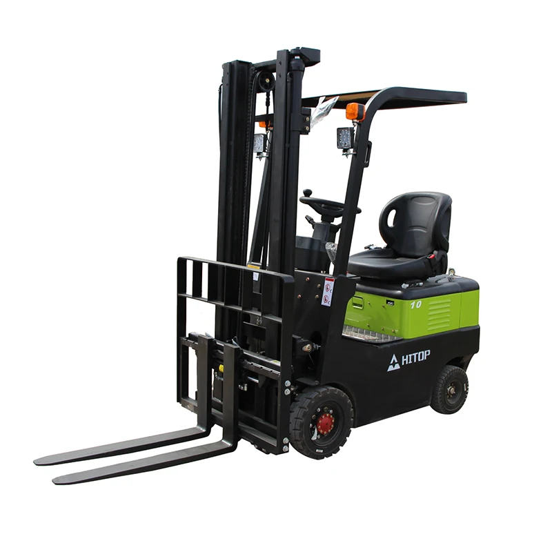 Electric Lifter Fork Lift With Clamp For Crane Wheels Telescopic Roll 1 Ton 1.5 Ton 2 Ton Battery Electric Forklift for Sale