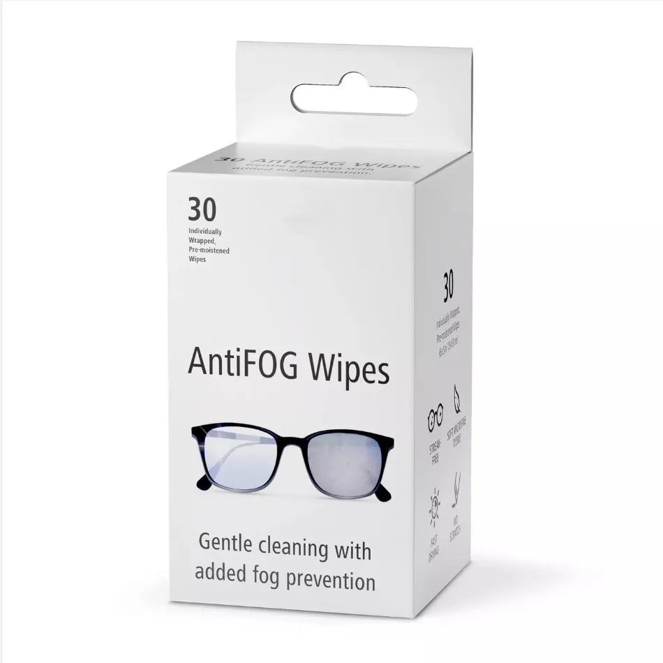 Anti-Fog Lens Wipes Pre-Moistened anti fog wipes for eyeglass