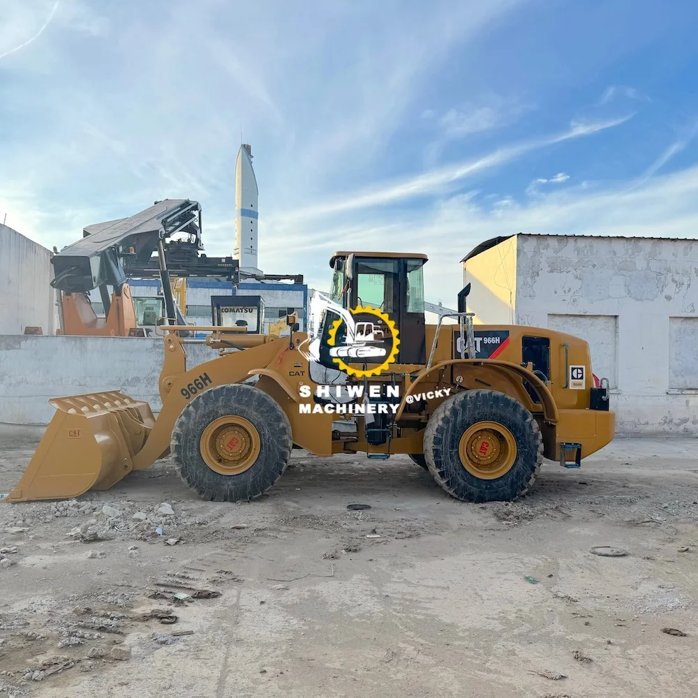 Mini cargador CAT 966h wheel loader used loaders Caterpillar 950 960 966 988 front end loader cargador frontal Caterpillar 966h