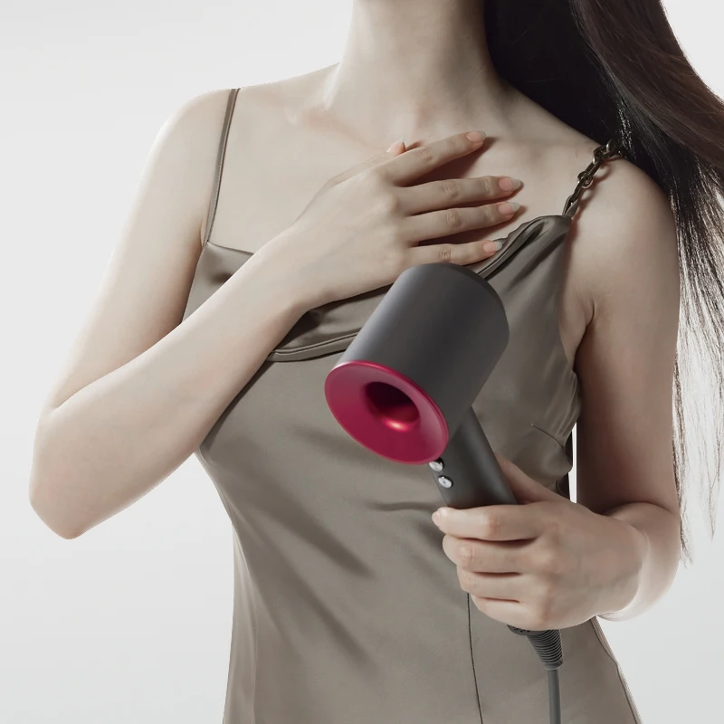 ODM Wall Mounted  Bldc Hairdryer Machine 110000 RPM Brushless Leafless Tuobo Negative Ion High Speed Blower Hair Dryer For Sale