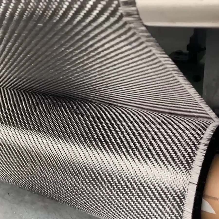 High strength 3K 200gsm 2/2 twill carbon fiber fabric for insoles